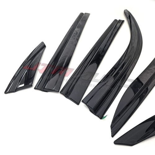 6pcs Luxury Weathershields Weather Shield Window Visor for HAVAL H6 GT B03 2022+