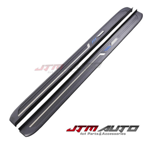 Black Aluminium Running Board Side Steps to suit Toyota Kluger XU50 2014-2020