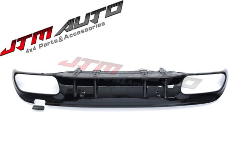 C63 AMG Style Bumper Diffuser & Exhaust Tips to suit Mercedes Benz C-Class W205