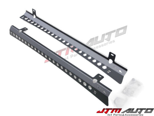 Black roof racks brackets kits roof rails to suit GWM Cannon L & X 2020-2024