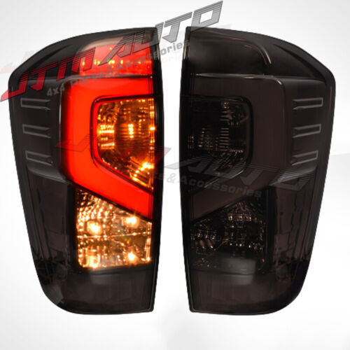 Smoked Full Led Tail Lights to suit Nissan Navara Np300 D23 2015+