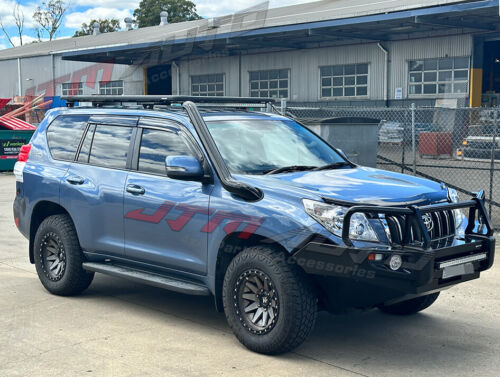 Black Powder Coated Stainless Steel Snorkel Kit to suit Toyota Prado 150 09-2024