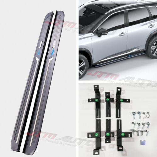 Black Aluminium Running Board Side Steps to suit Nissan Xtrail X-trail T33 2023+