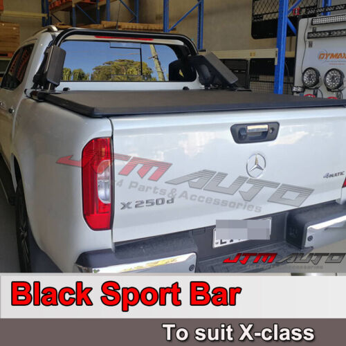 Black Roll Sport Bar to suit Mercedes Benz X-class 2018-2020