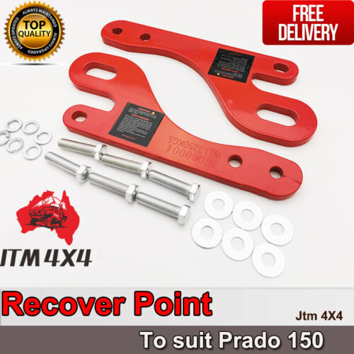 Recovery Tow Point Kit 3250 KG Tonne Hitch to suit Toyota Prado 150 09-20