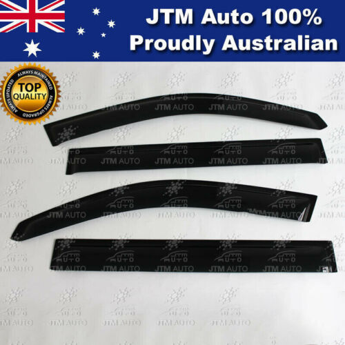 Bonnet Protector Guard + Weather Shields Visors to suit Toyota Kluger 2007-2010