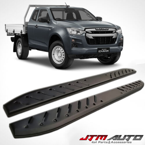 Heavy Duty Shark Bar Side Steps Isuzu Dmax D-max  Freestyle Super Extra Cab 20+