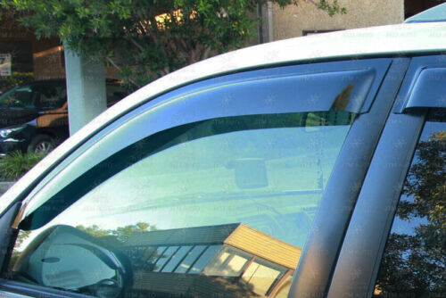 Bonnet Protector Guard + Weather Shields Visors to suit Toyota Kluger 2007-2010