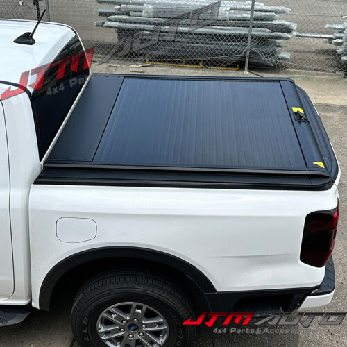 Retractable Roller Shutter Hard Lip LED to Suit Ford Ranger XLT XLS Raptor 2022+