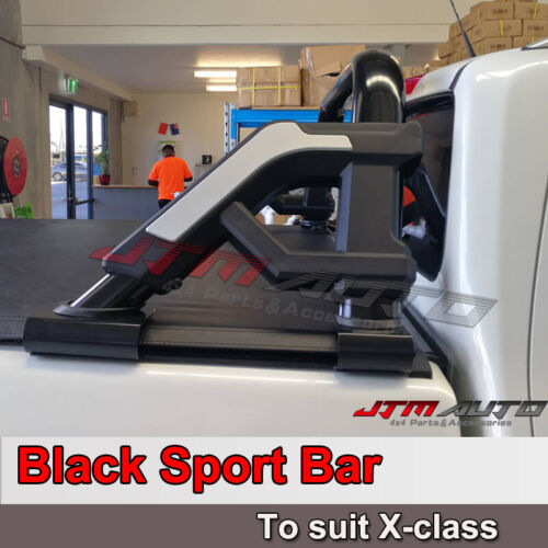 Black Roll Sport Bar to suit Mercedes Benz X-class 2018-2020