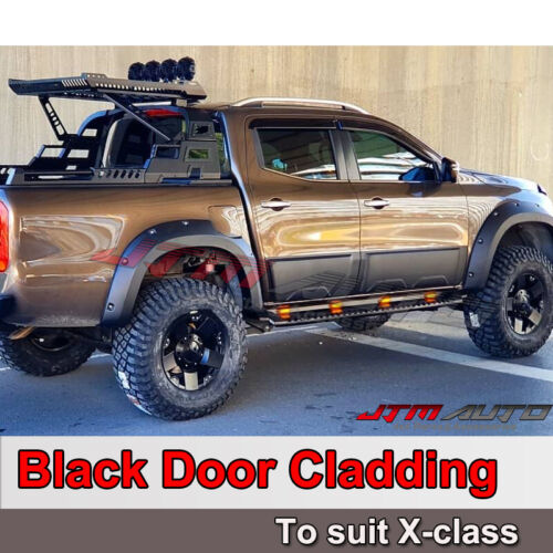 4pcs Side Door Body Molding Cladding Trim to suit Mercedes X-Class X Class