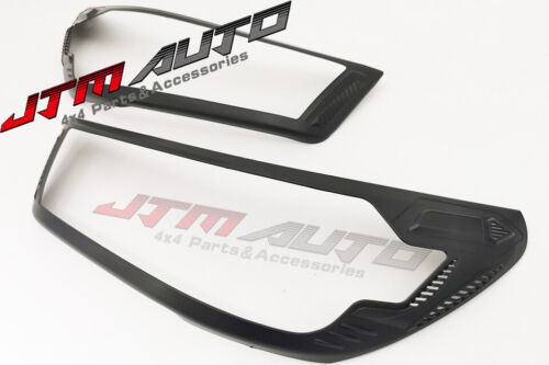 Black Head Light Cover Trim to suit Toyota Hilux SR 2020 My21+