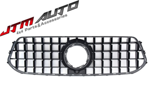 Gloss Black AMG GT Style Bumper Grille Grill to Suit Mercedes-Benz GLE V167 C167