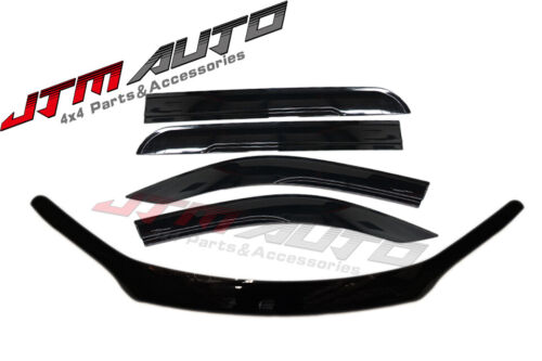 Bonnet Protector + Window Visors to suit Toyota Hilux N80 2021+ MY21