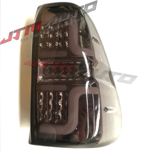 Smoked Full Sequential Led Tail Lights to suit Toyota Hilux N70 2005-2014