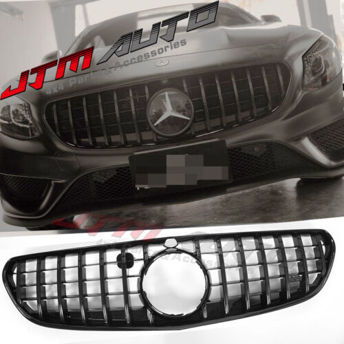 Gloss Black GT Style Grill Grille to suit Mercedes Benz S-Class C217 S217 Coupe