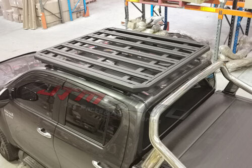 Aluminium Roof Rack Platform Carrier Basket to suit Toyota Hilux N80 2015+