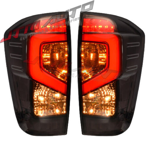 Smoked Full Led Tail Lights to suit Nissan Navara Np300 D23 2015+