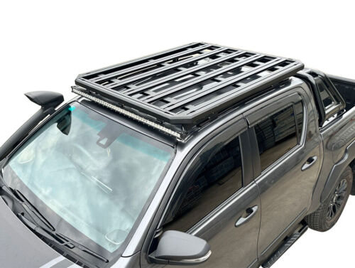 Aluminium Roof Rack Platform Carrier Basket to suit Toyota Hilux N80 2015+