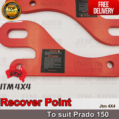 Recovery Tow Point Kit 3250 KG Tonne Hitch to suit Toyota Prado 150 09-20