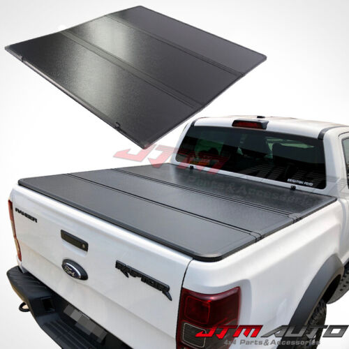 Aluminium Tri-Fold Folding Hard Tonneau Cover to suit Ford Ranger PX 2012-2021