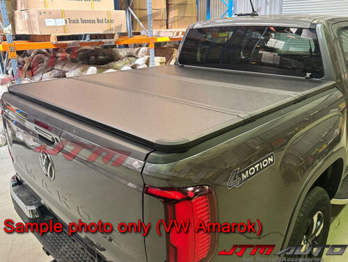 Aluminium Tri-Fold Folding Hard Tonneau Cover Suits LDV T60 T-60 Mega Tub 2017+