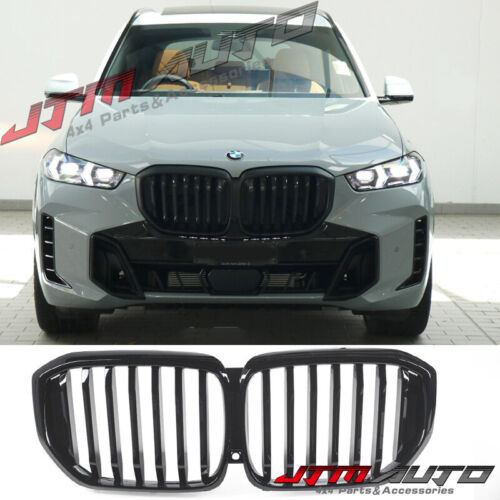 Gloss Black M Style Front Bumper Kidney Grill Grille for BMW X5 G05 LCI 2023+