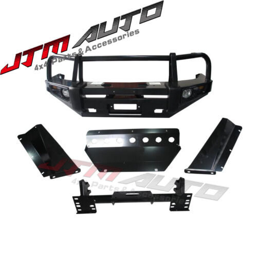 JTM Deluxe Steel ADR Bull Bar Winch Compatible to suit Toyota Hilux N80 2020+