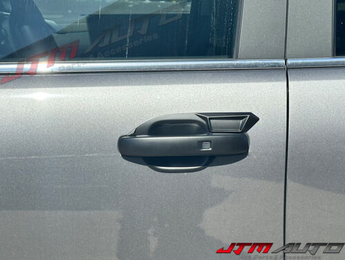 MATT Black Door Handle Bowl Cover Protector to suit VW Volkswagen Amarok 2023+