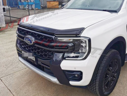 Bonnet Protector + Window Visors Weather shields to suit Ford Ranger Next Gen 2022+