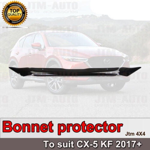 Bonnet Protector Guard + Weather Shields Visor to suit Mazda CX5 CX-5 2017-2020