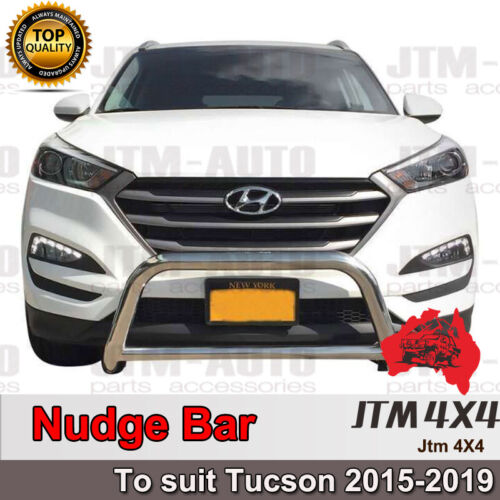 Nudge Bar Stainless Steel Grille Guard to suit Hyundai Tucson 2015-2021