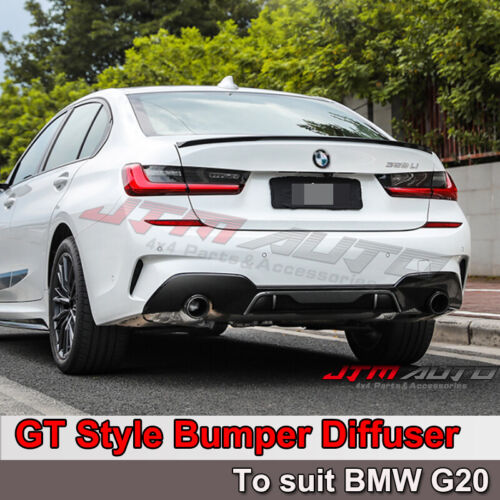 GT Performance M Sport Style Rear bumper bar diffuser for BMW 3 Series G20