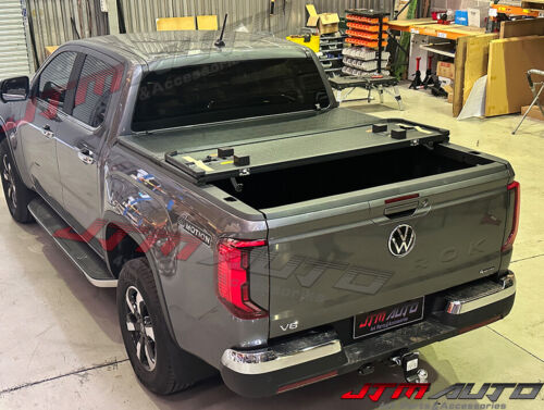 Aluminum Tri-Fold Folding Hard Tonneau Cover suitable Volkswagen VW Amarok 2023+