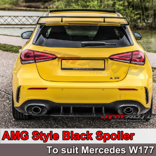 Gloss Black AMG Style GT Spoiler Wing to suit Mercedes Benz A-Class W177