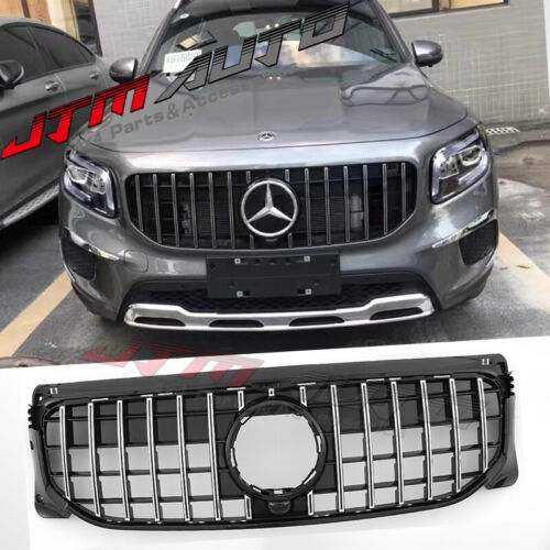 Chrome Black GT Bumper Grille Grill to suit Mercedes-Benz GLB X247 GLB200 GLB250