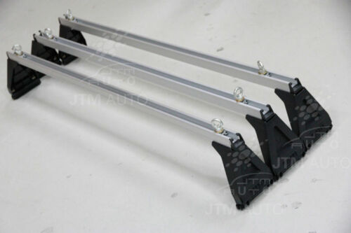 3 X 8" Aluminium Heavy Duty Roof Racks For Gutter Rail Mount Vehicles