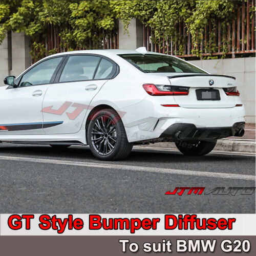 GT Performance M Sport Style Rear bumper bar diffuser for BMW 3 Series G20