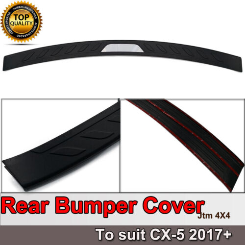 Rear Bumper Step Protector Scuff Plate Guard Plate to suit Mazda CX5 CX-5 2017+