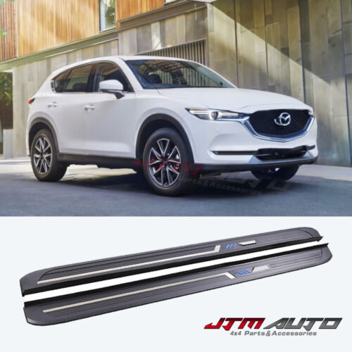 Aluminium Running Board Side Steps to suit Mazda CX-5 KF 2017+