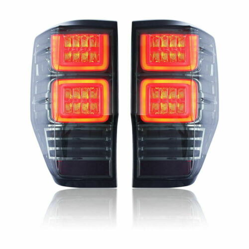 Smoked Full Sequential Led Tail Lights to suit Ford Ranger PX PX2 PX3 2012-2022