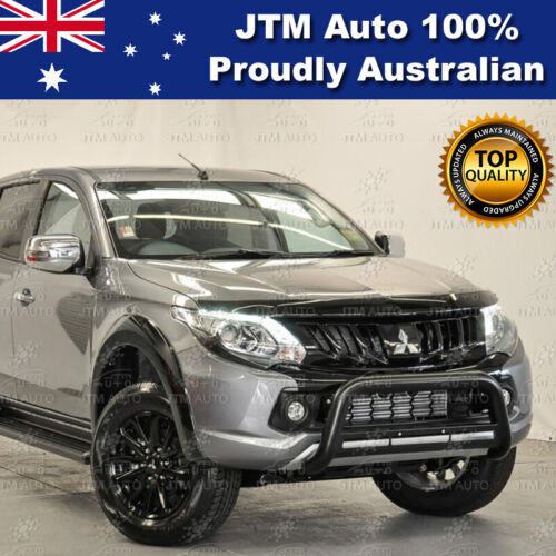 Wrinkle Black OEM Nudge Bar Grille Guard For Mitsubishi Triton MQ 2015-2018