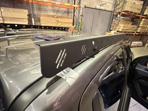 Black roof racks brackets kits roof rails to suit VW Volkswagen Amarok 2023