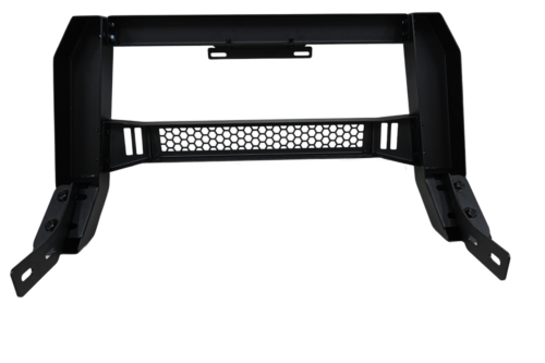 Black Steel Nudge Bar Grille Guard to suit Holden Colorado 2012-2020