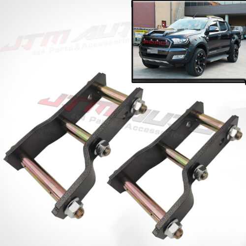 4WD Rear Leaf Alloy Spring 2 Inch Lift Shackle to suit Ford Ranger PX 2012-2022