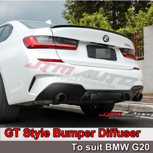 GT Performance M Sport Style Rear bumper bar diffuser for BMW 3 Series G20