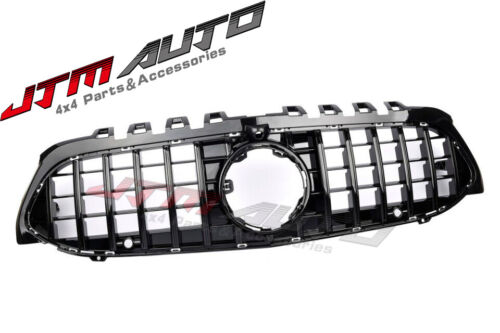 Gloss Black GT Bumper Grille Grill to suit Mercedes-Benz A-Class W177 V177