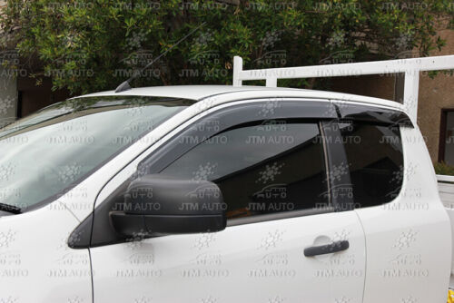 Bonnet Protector + Weathershields Visor for Mazda BT50 BT-50 Extra Cab 2012-2020