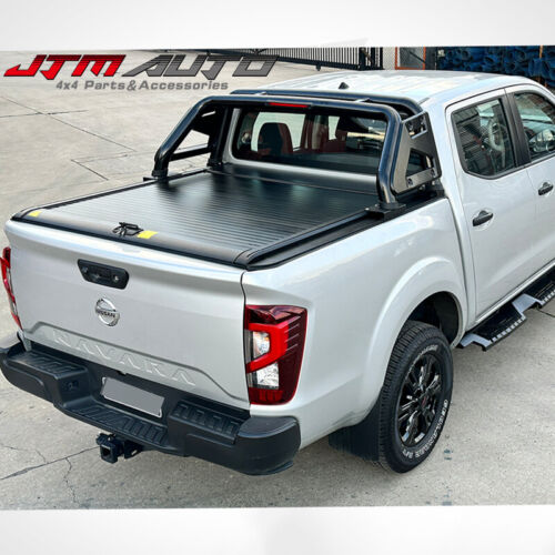 Alloy Roller Shutter + Sport Bar Adaptors to suit Nissan Navara NP300 2015-2024