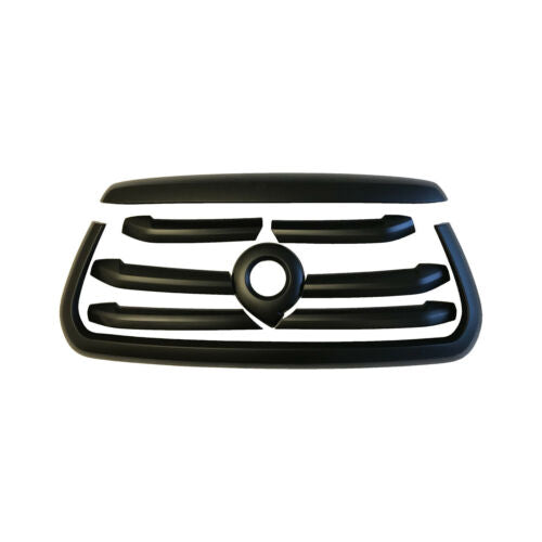 Black Front Grille Cover Chrome Delete to suit GWM Cannon 2020+